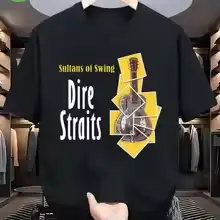 Dire Straits NV Sultans of Swing Graphic Tee