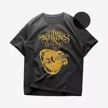 Dire Straits T-Shirt - Rock Music Shirt Brothers In Arms Sultans Of Swing Dire Straits Merch Unisex