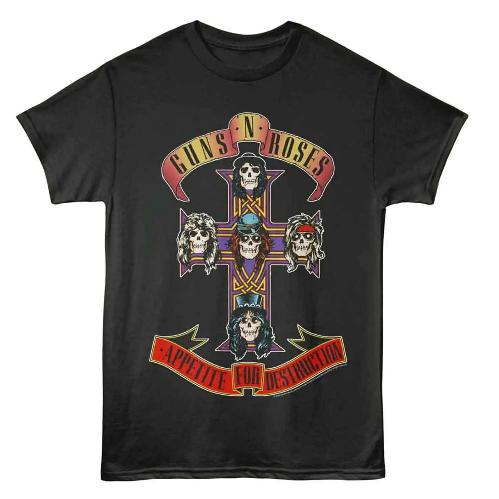 Guns N Roses Appetite For Destruction Smoke T-Shirt