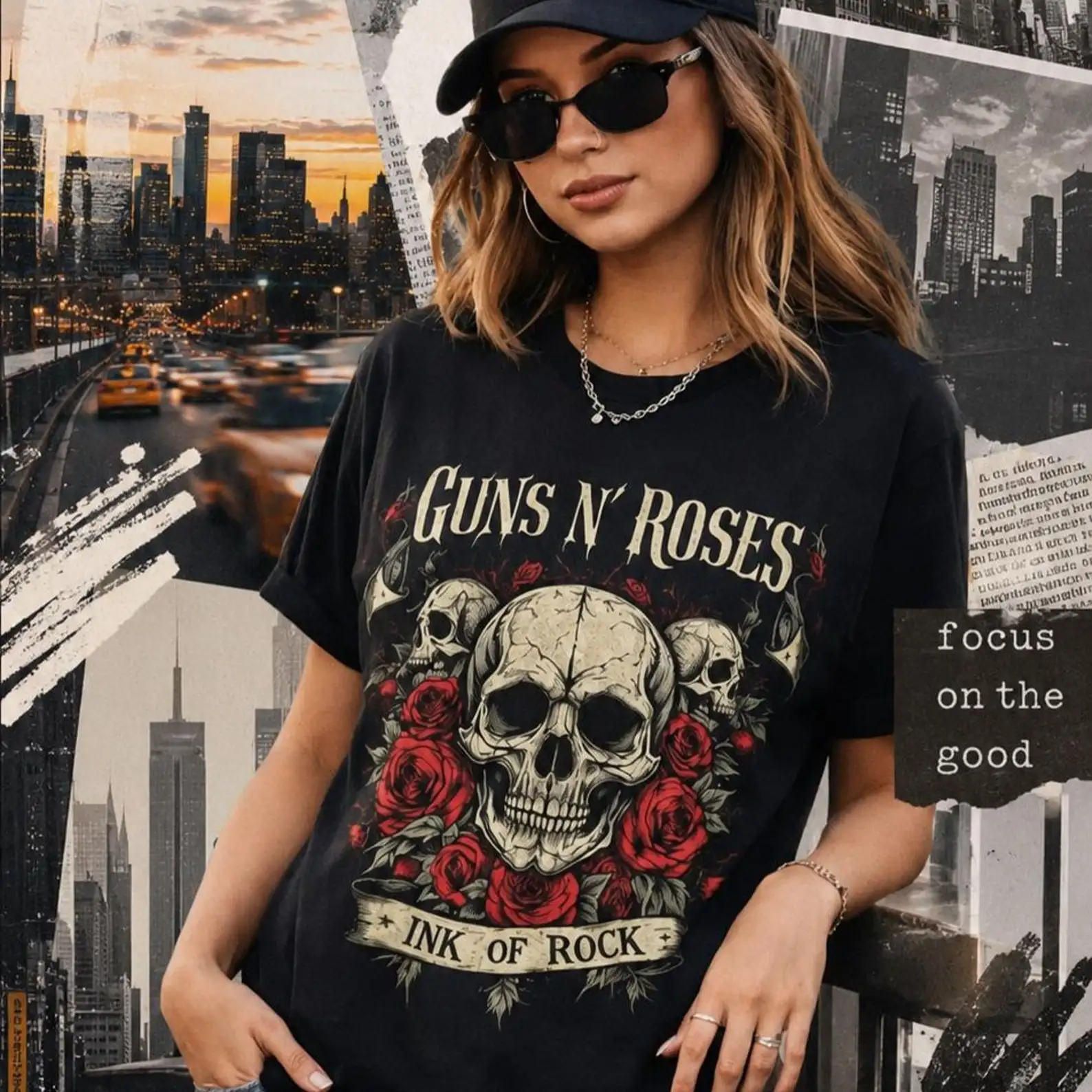 Alternative view of Guns N' Roses Vintage T-Shirt