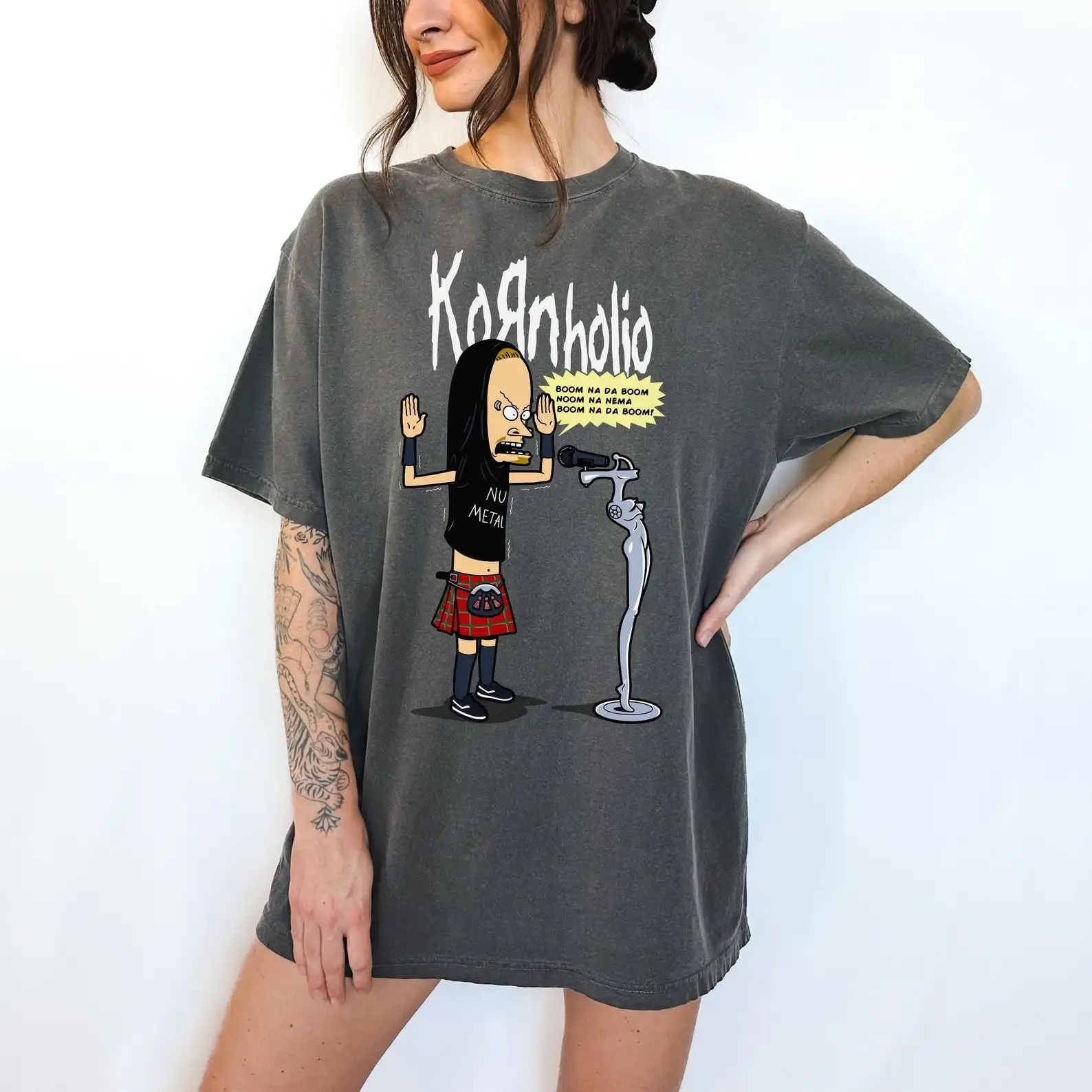 Kornholio Graphic Tee Shirt, Band T-Shirt for Men & Women