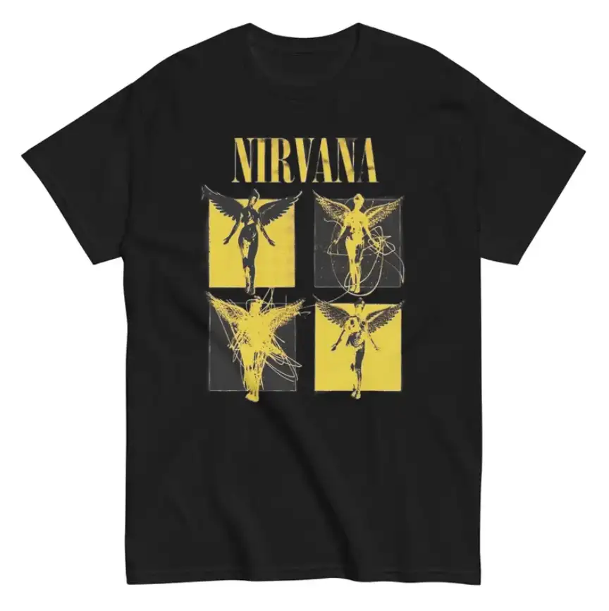 Nirvana Black Unisex Tee
