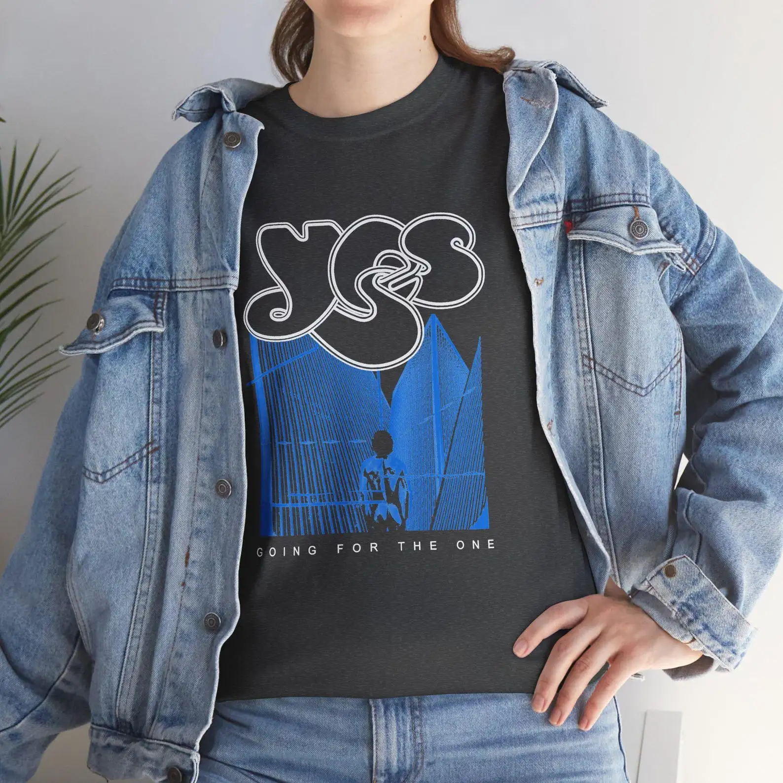 Yes Band Graphic Tee | Going for the One album art, Bridge silhouette - Image 4