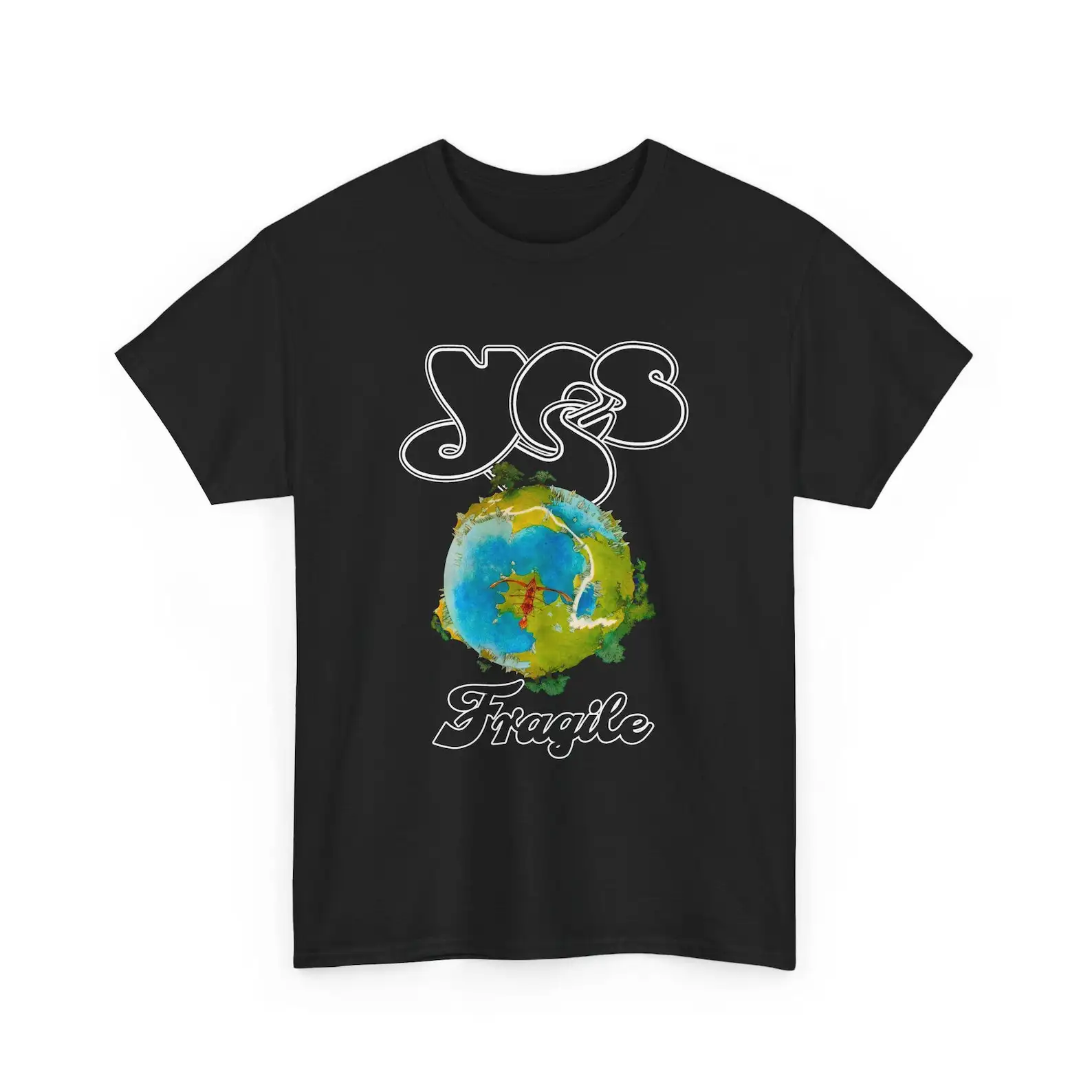 Yes Fragile T Shirt - Unisex Heavy Cotton Tee
