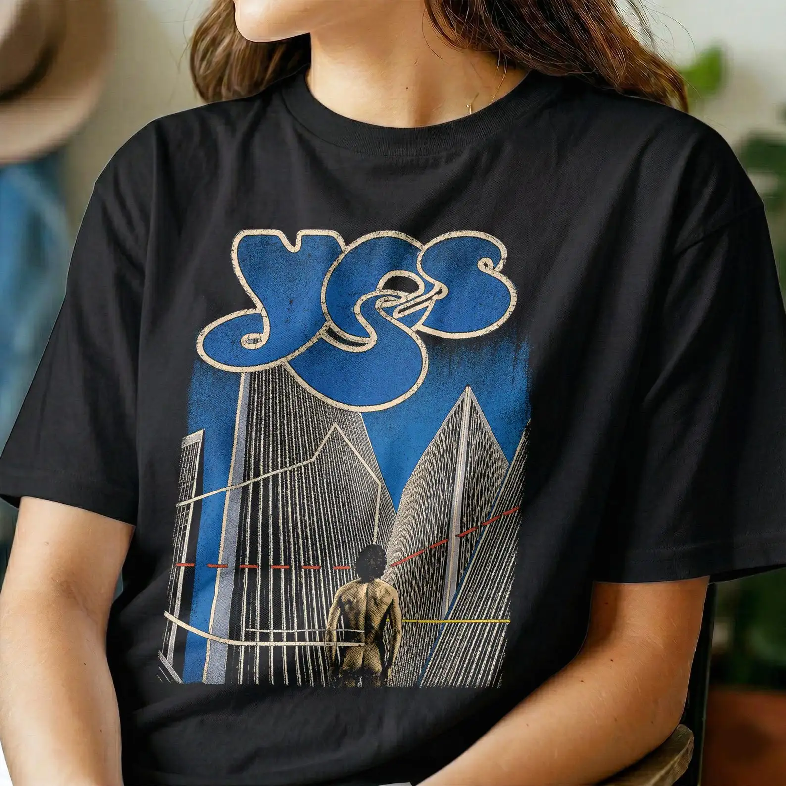 Alternative view of Yes T-Shirt | Vintage Retro Going For One Album Unisex Tee
