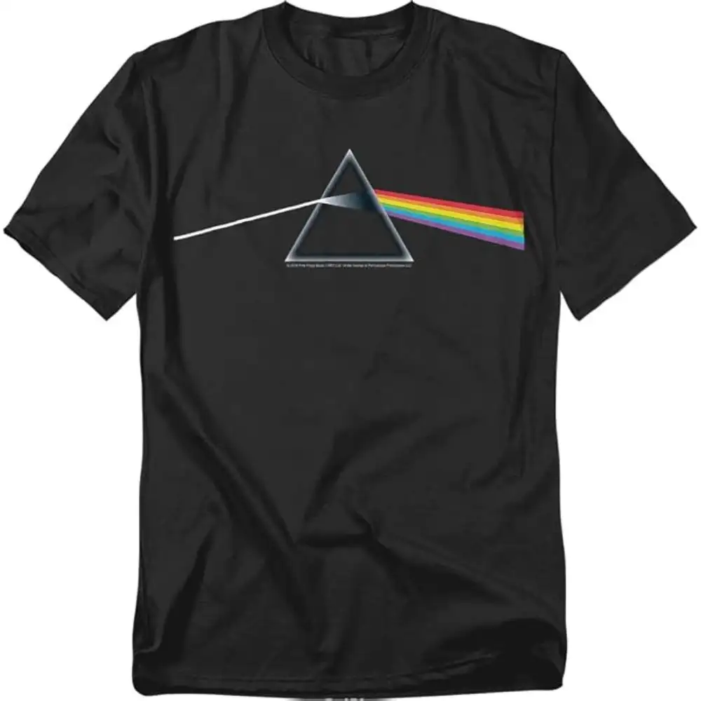 Popfunk Pink Floyd Dark Side of The Moon Album Rock Music T Shirt